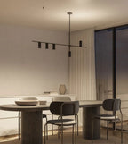 Cylo Modern Cylinder Ceiling Light | Black or White Powder-Coated Aluminum, Direct and Indirect Light