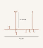 Cylo Modern Cylinder Ceiling Light | Black or White Powder-Coated Aluminum, Direct and Indirect Light