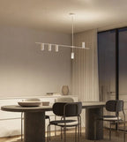 Cylo Modern Cylinder Ceiling Light | Black or White Powder-Coated Aluminum, Direct and Indirect Light