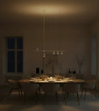 Cylo Modern Cylinder Ceiling Light | Black or White Powder-Coated Aluminum, Direct and Indirect Light