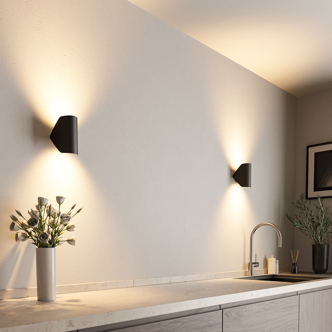 Pivot Modern Outdoor Wall Light | Adjustable Black or White Aluminum LED Wall Sconce