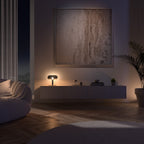 Fungo Mid-Century Mushroom Table Lamp | Dimmable LED Hand-Blown Glass Lamp with Touch Control