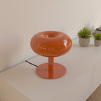 Fungo Mid-Century Mushroom Table Lamp | Dimmable LED Hand-Blown Glass Lamp with Touch Control