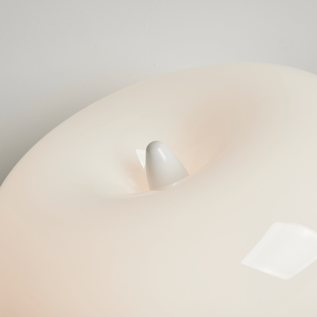 Fungo Mid-Century Mushroom Table Lamp | Dimmable LED Hand-Blown Glass Lamp with Touch Control
