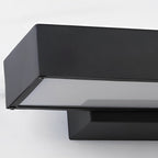 Argus Modern Linear Outdoor Wall Light | Black Stainless Steel LED Wall Sconce, Waterproof, Motion Sensor Option