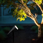 Vireo Solar Spike Light | Adjustable Outdoor Landscape Spotlight, Warm White or RGB LED
