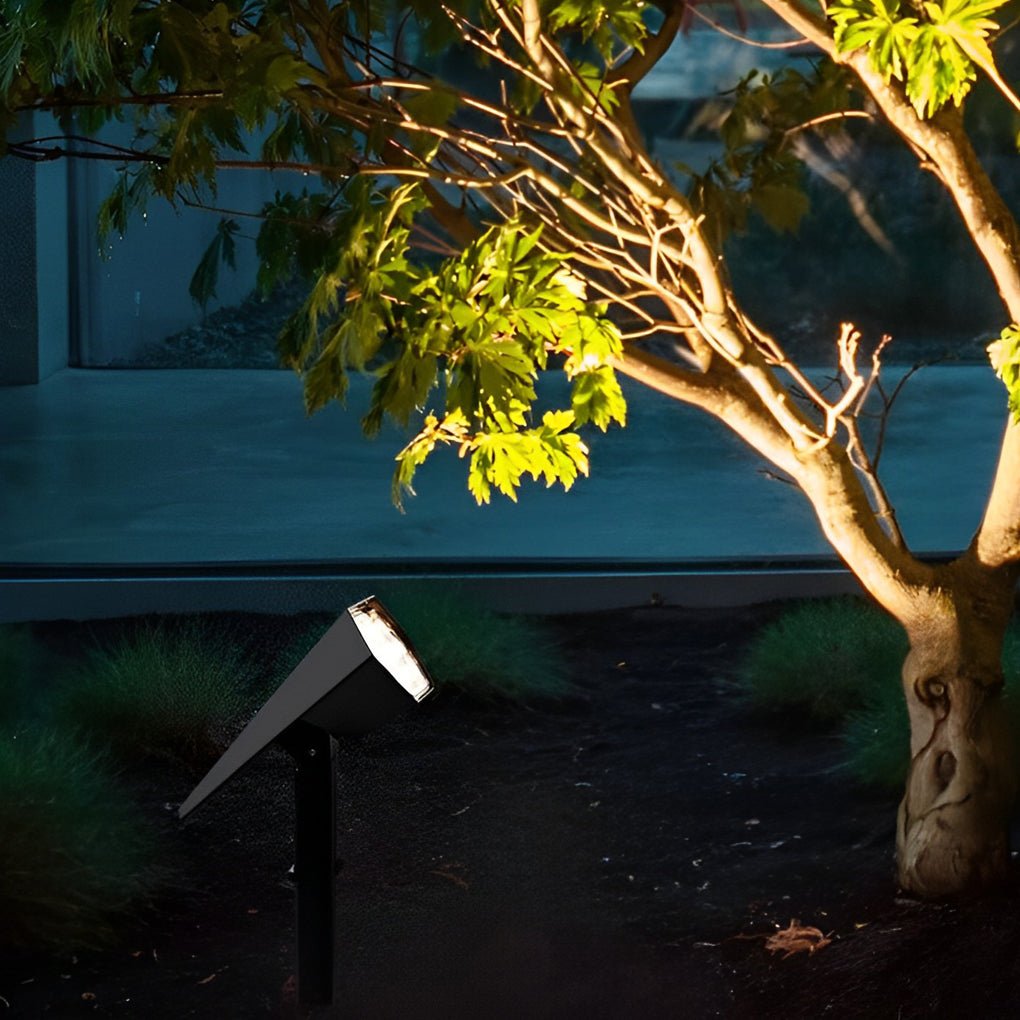 Vireo Solar Spike Light | Adjustable Outdoor Landscape Spotlight, Warm White or RGB LED