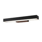 Argus Modern Linear Outdoor Wall Light | Black Stainless Steel LED Wall Sconce, Waterproof, Motion Sensor Option