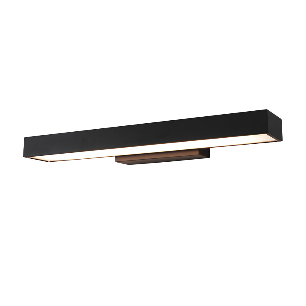 Argus Modern Linear Outdoor Wall Light | Black Stainless Steel LED Wall Sconce, Waterproof, Motion Sensor Option
