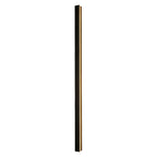 Axis Modern Linear Outdoor Wall Sconce | Slim Black Aluminum LED Bar, Waterproof, Dimmable