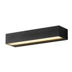 Lintel Modern Linear Porch Light | Black Aluminum LED Entry Wall Bar, Waterproof Indoor and Outdoor