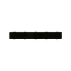 Duet Modern Up Down Outdoor Wall Light | Black Aluminum Linear LED Wall Sconce, Waterproof