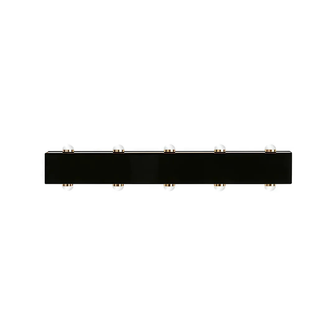 Duet Modern Up Down Outdoor Wall Light | Black Aluminum Linear LED Wall Sconce, Waterproof