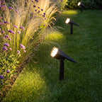Vireo Solar Spike Light | Adjustable Outdoor Landscape Spotlight, Warm White or RGB LED
