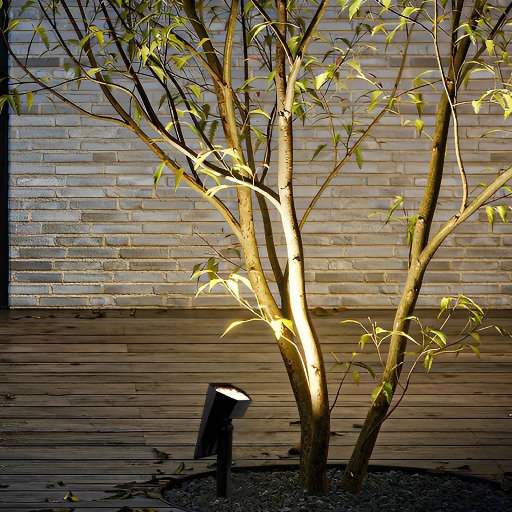 Vireo Solar Spike Light | Adjustable Outdoor Landscape Spotlight, Warm White or RGB LED