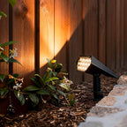 Vireo Solar Spike Light | Adjustable Outdoor Landscape Spotlight, Warm White or RGB LED