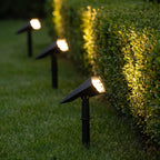 Vireo Solar Spike Light | Adjustable Outdoor Landscape Spotlight, Warm White or RGB LED