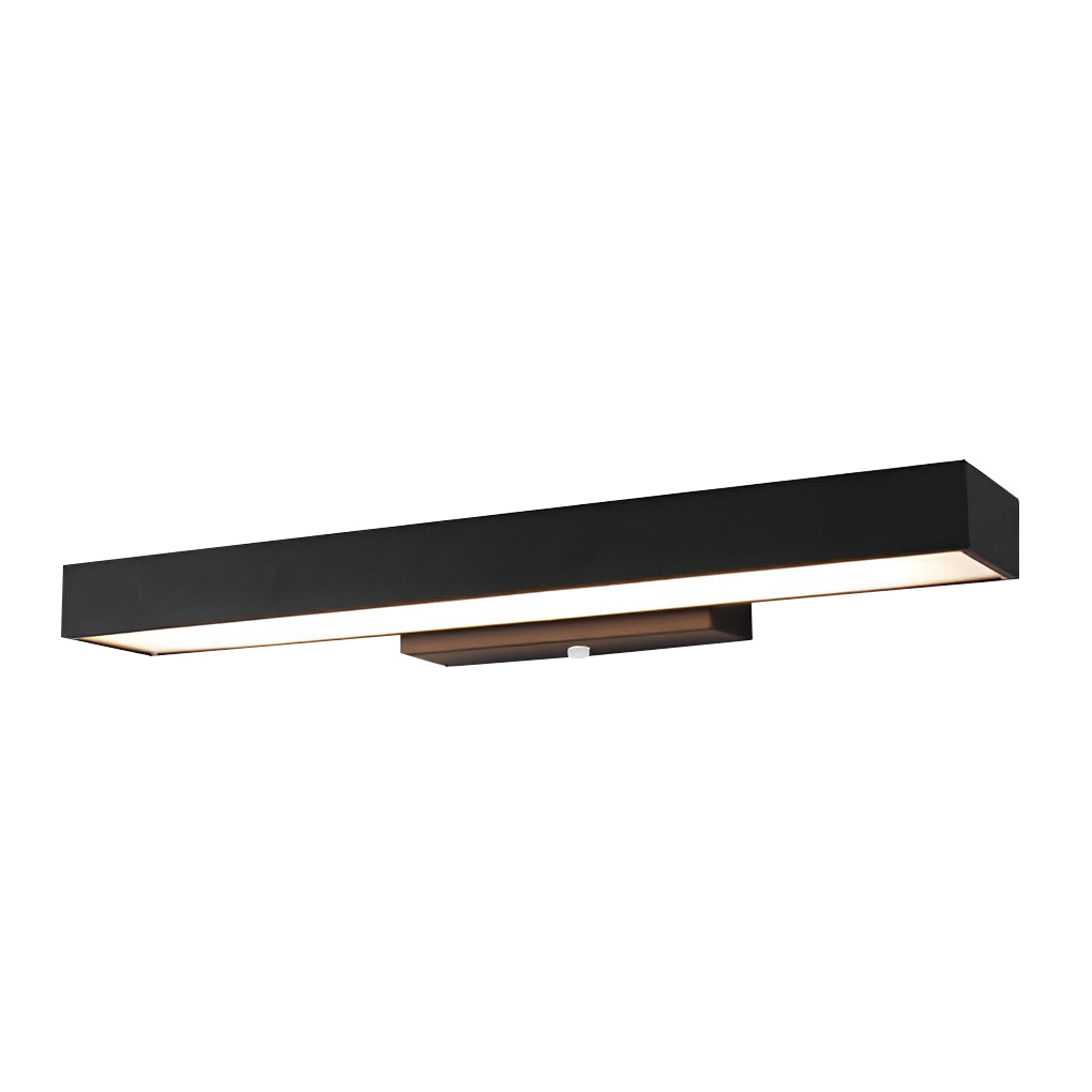 Argus Modern Linear Outdoor Wall Light | Black Stainless Steel LED Wall Sconce, Waterproof, Motion Sensor Option