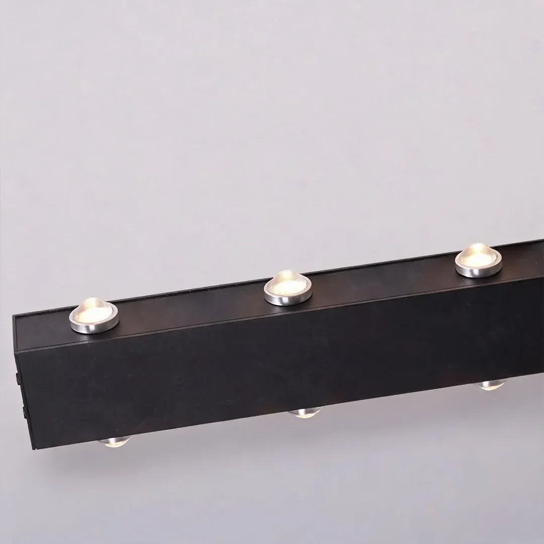 Duet Modern Up Down Outdoor Wall Light | Black Aluminum Linear LED Wall Sconce, Waterproof