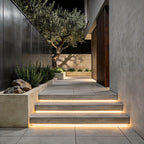 Stairline Recessed LED Strip Lights Outdoor | Under-Tread Stair and Deck Lighting, Waterproof Flexible Strip