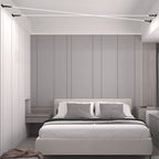 Strand Modern Linear LED Light | Rotatable Ultra-Thin Steel Bar Ceiling and Wall Light, Dimmable
