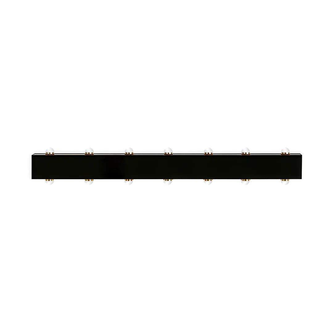 Duet Modern Up Down Outdoor Wall Light | Black Aluminum Linear LED Wall Sconce, Waterproof