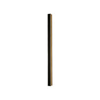 Axis Modern Linear Outdoor Wall Sconce | Slim Black Aluminum LED Bar, Waterproof, Dimmable