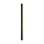 Axis Modern Linear Outdoor Wall Sconce | Slim Black Aluminum LED Bar, Waterproof, Dimmable