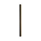 Axis Modern Linear Outdoor Wall Sconce | Slim Black Aluminum LED Bar, Waterproof, Dimmable