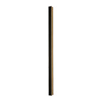 Axis Modern Linear Outdoor Wall Sconce | Slim Black Aluminum LED Bar, Waterproof, Dimmable