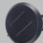 Calyx Modern Outdoor Path Light | Black Aluminum LED Landscape Light with Bowl Shade, Solar or Hardwired