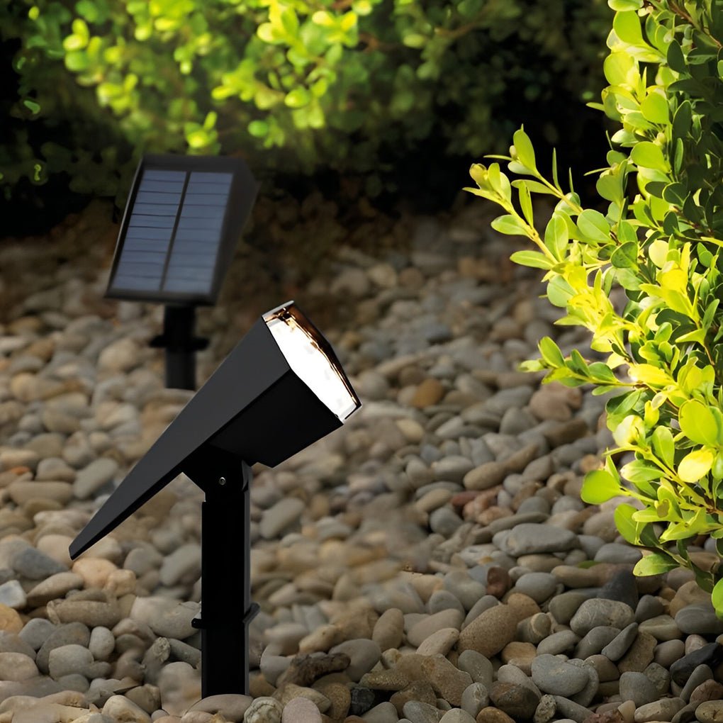 Vireo Solar Spike Light | Adjustable Outdoor Landscape Spotlight, Warm White or RGB LED