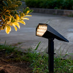 Vireo Solar Spike Light | Adjustable Outdoor Landscape Spotlight, Warm White or RGB LED