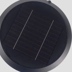 Chalice Modern Outdoor Wall Light | Black Aluminum LED Wall Sconce with Cup Diffuser, Solar or Hardwired
