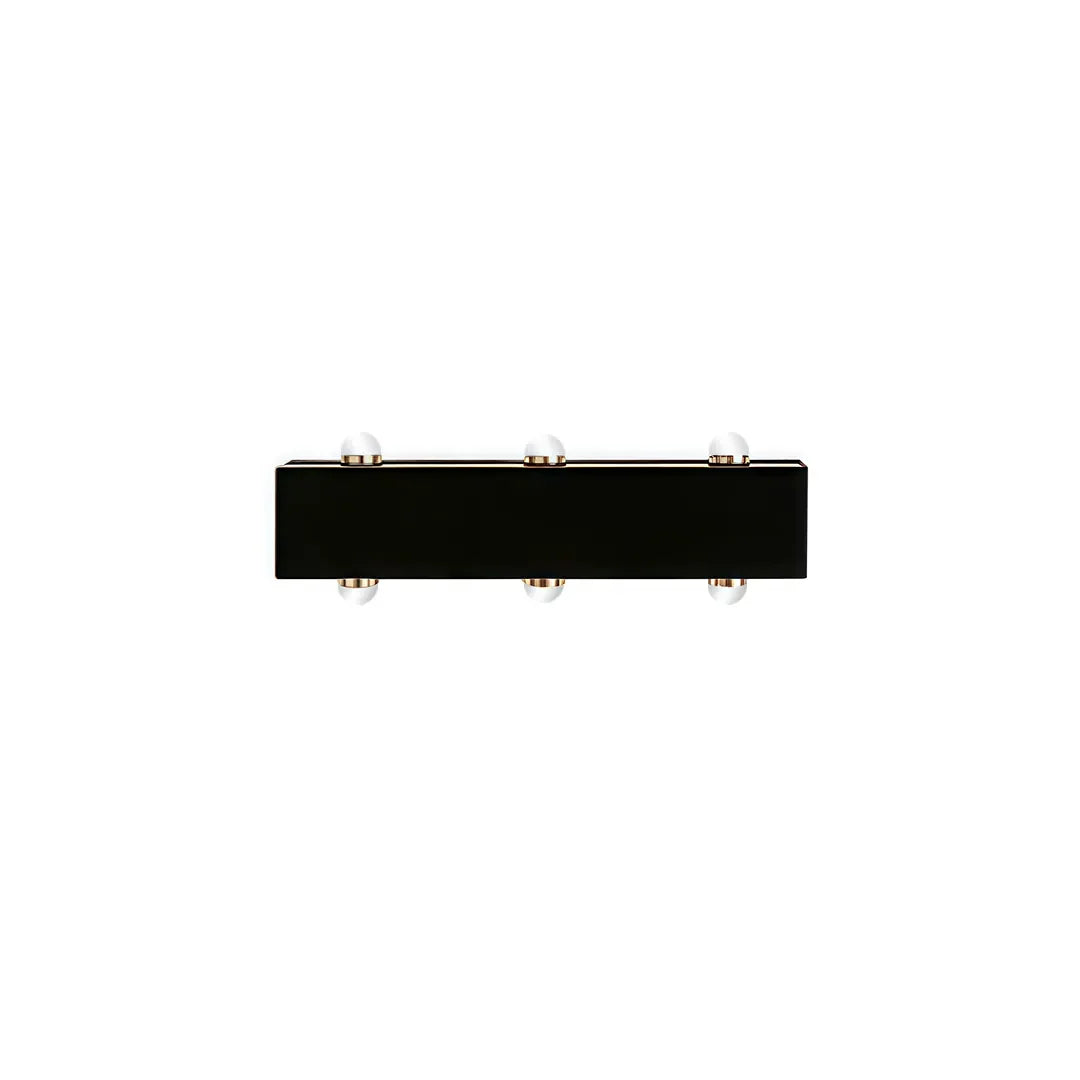 Duet Modern Up Down Outdoor Wall Light | Black Aluminum Linear LED Wall Sconce, Waterproof