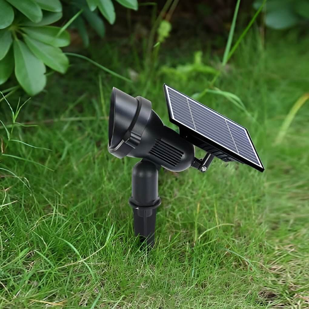 Beacon Solar Spot Lights Outdoor | Adjustable Aluminum Landscape Uplight for Trees and Gardens