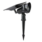 Beacon Solar Spot Lights Outdoor | Adjustable Aluminum Landscape Uplight for Trees and Gardens