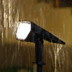 Vireo Solar Spike Light | Adjustable Outdoor Landscape Spotlight, Warm White or RGB LED