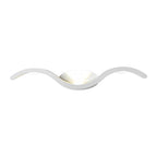 Tidal Wave Up Down Wall Sconce | Modern Die-Cast Aluminum LED Wall Light, Indoor and Outdoor