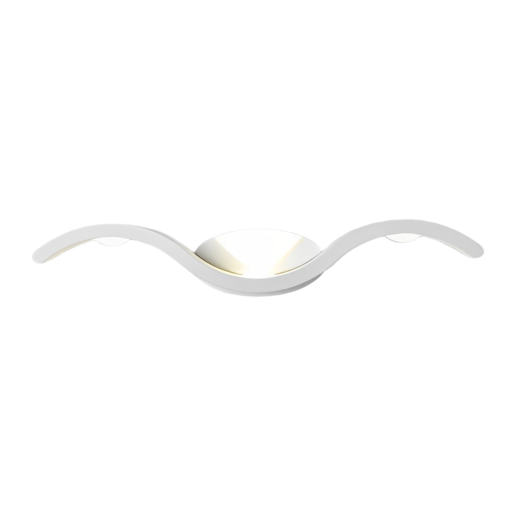 Tidal Wave Up Down Wall Sconce | Modern Die-Cast Aluminum LED Wall Light, Indoor and Outdoor