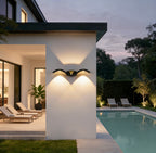 Tidal Wave Up Down Wall Sconce | Modern Die-Cast Aluminum LED Wall Light, Indoor and Outdoor