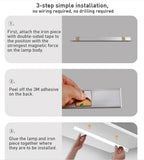 Vela Wireless Under Cabinet Lighting | Rechargeable Motion Sensor LED Light Bar for Kitchen, Closet and Stairs